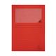 Afbeelding van Exacompta 50105E venstermap | A4 | rood | 100 stuks