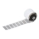 Afbeelding van Brady M6-03-7593-SL polyester labels zilver | 27 mm x 15 mm (origineel)