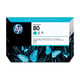 Afbeelding van HP C4872A nr. 80 inktcartridge cyaan (origineel)