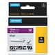 Afbeelding van DYMO 1805421 IND Rhino tape vinyl wit op paars 19mm (origineel)