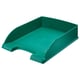 Afbeelding van Leitz 5527 brievenbak plus | middel hoog | groen metallic | 5 stuks