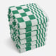 Afbeelding van Byrklund Keukendoek Clean & Fresh | Groen Ruit | 50 x 50 cm | 6 stuks