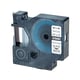 Afbeelding van DYMO 1805441 IND Rhino tape permanent polyester zwart op metallic 6mm (huismerk)