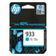 Afbeelding van HP CN058AE nr. 933 inktcartridge cyaan (origineel)