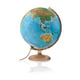Atmosphere wereldbol met verlichting | Atmosphere Classic Line | fysisch politiek | 30 cm | ATMNR-0331B4FA-NL