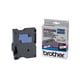Afbeelding van Brother TX-221 tape zwart op wit 9mm x 15m (origineel)