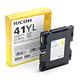 Afbeelding van Ricoh GC-41YL gelcartridge geel (origineel)