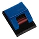 Maul 6241035 zelfklevende klemboy | kunststof | blauw | 10 stuks | MAU6241035