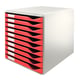 Leitz 5281 ladeblok | rood | 10 laden | LEI52810025