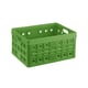 Sunware Square vouwkrat | natuur-groen | kunststof | 32 liter | SUN57000661