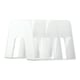 HAN 16200-12 catalogusrek | polystyrol | wit | 1 stuk | HAN16200-12