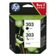 Afbeelding van HP 3YM92AE nr. 303 zwart en kleur (origineel)