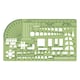 Linex 100414314 architect sjabloon 1258s | groen | LIN100414314