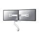 Afbeelding van Neomounts Next Core gasgeveerde monitorarm | 2 monitoren | 17-32 inch | wit | 8 kg