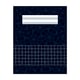 Kangaro K-500222-10 ruitjesschrift | A5 | blauw | 80 vel | 10 stuks | KANK-500222-10