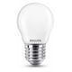 Afbeelding van Philips E27 LED-lamp | 2.2W (25W) | warm wit | mat | kogelmodel