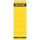 Leitz 1642 rugetiketten | geel | zelfklevend | breed | 61 mm x 191 mm | 10 etiketten | LEI16420015