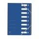 Oxford Top File+ sorteermap | A4 | karton | blauw | 8 tabs | OXF400116251