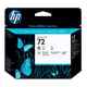 Afbeelding van HP C9380A nr. 72 printkop grijs / foto zwart (origineel)