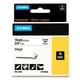 Afbeelding van DYMO S0718620 / 18445 IND Rhino tape vinyl zwart op wit 19mm (origineel)