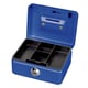 Afbeelding van Maul 5603037 stalen geldkist | metaal | blauw | met slot