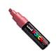 POSCA PC-8K verfmarker | metallic rood | beitel punt | 8 mm | POSPC8KRM