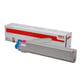 Afbeelding van OKI 43837130 toner cartridge magenta (origineel)