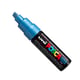 POSCA PC-8K verfmarker | metallic blauw | beitel punt | 8 mm | POSPC8KBM