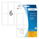 Afbeelding van Herma 2480 multifunctionele etiketten | 34 x 67 mm | wit | 192 etiketten