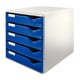 Leitz 5280 ladeblok | blauw | 5 laden) | LEI52800035