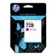 Afbeelding van HP F9J62A nr. 728 inktcartridge magenta (origineel)
