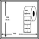 Verzendetiket | 10x15cm | 450 stuks | thermische printers | VerzendlabelTNT