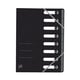 Oxford 400116252 Top File+ sorteermap | A4 | karton | zwart | 8 tabs | OXF400116252