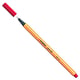 Stabilo fineliner point 88 | rood | 0,4mm | STA88-40