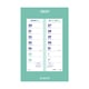 Brepols Week Omlegkalender op Schild | 2 weken | 20 x 31 cm | 2027 | BRE1.849.9900.00.4.02027