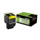 Afbeelding van Lexmark 70C2HY0 nr. 702HY toner cartridge geel hoge capaciteit (origineel)