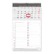 White Box Memo-Manager maandkalender | 33 x 20,6 cm | 4-talig | 2027 | WHI33021417
