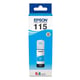 Afbeelding van Epson 115 inktfles cyaan (origineel)