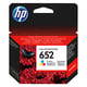 Afbeelding van HP F6V24AE nr. 652 inktcartridges kleur (origineel)