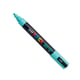 POSCA PC-5M verfmarker | zeegroen | ronde punt | 1,8 - 2,5 mm | POSPC5MVE