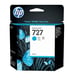 Afbeelding van HP B3P13A nr. 727 inktcartridge cyaan (origineel)