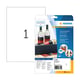 Herma 8895 hoogglanzende etiketten | A4 | 210 x 297 mm | wit | 10 etiketten | HER8895