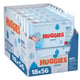 Huggies billendoekjes Pure | 10 x 56 stuks | 560 doekjes | HUG00043