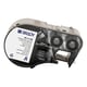 Afbeelding van Brady M4-11-498 vinylweefsel labels zwart op wit | 12,7 mm x 19,05 mm (origineel)