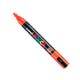 POSCA PC-5M verfmarker | neon oranje | ronde punt | 1,8 - 2,5 mm | POSPC5MOFLUO
