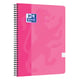 Oxford Touch spiraalblok | A4 | geruit | roze | 70 vel | OXF400118802