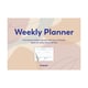Brepols weekplanner | ongedateerd | beige | 56 vel | BRE1.890.9900.99.5.0BEIGE