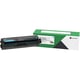 Afbeelding van Lexmark C332HC0 toner cartridge cyaan hoge capaciteit (origineel)