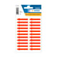 Herma 4143 stickers pijlen | 38 x 7 mm | fluor rood | 88 stuks | HER4143