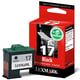 Afbeelding van Lexmark 10NX217 nr. 17 inktcartridge zwart (origineel)